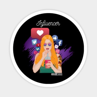 The Influencer - Blonde Variant Magnet